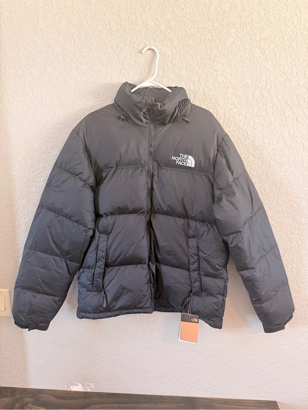 The North Face Men's Black Puffy Down Jacket